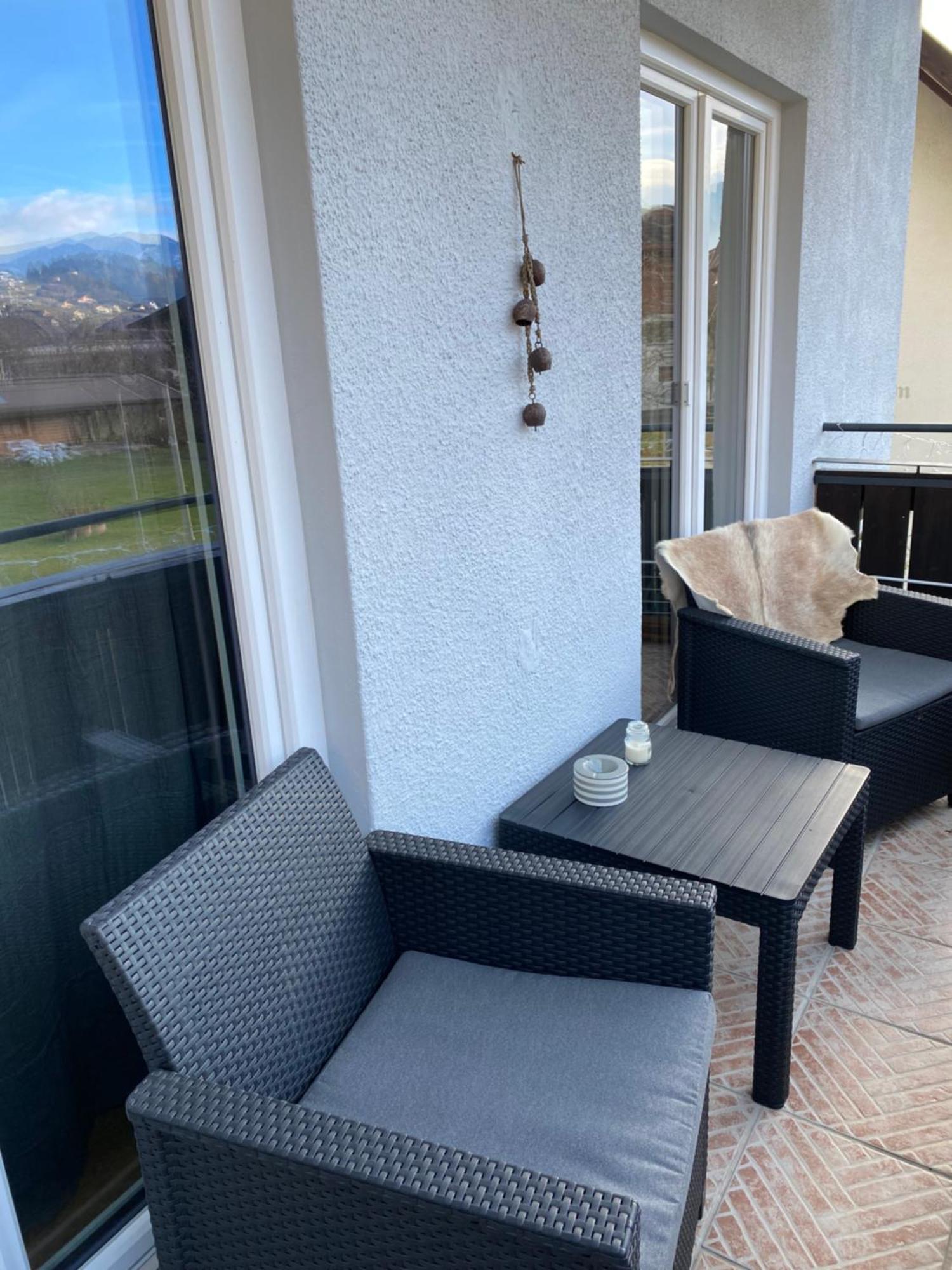 Appartement Kuhglocken Ferienhaus Fuenf Sinne Döbriach Exterior foto